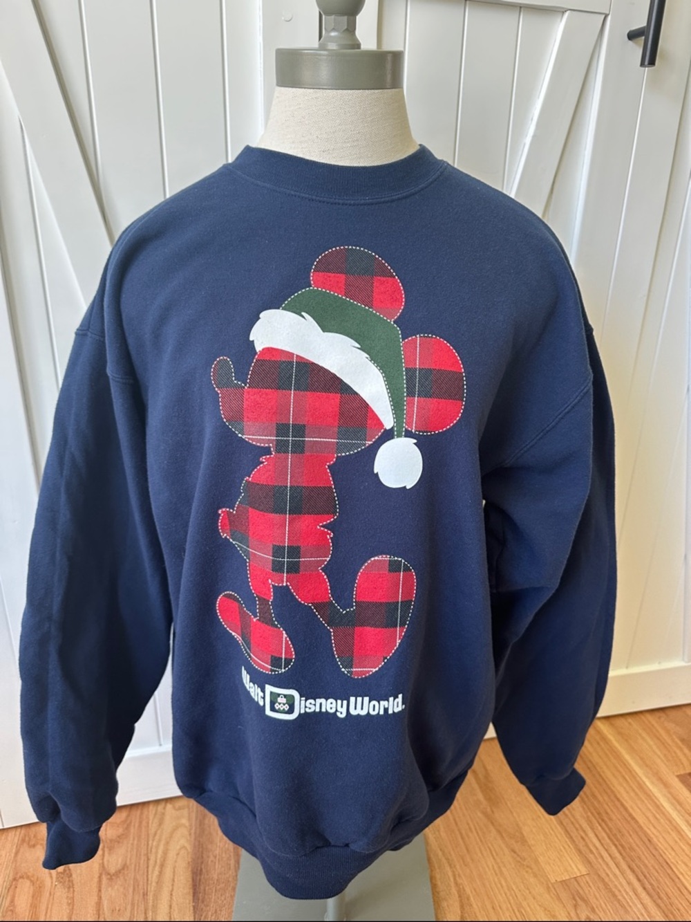Walt Disney World Holiday Mickey Mouse Crewneck Sweatshirt